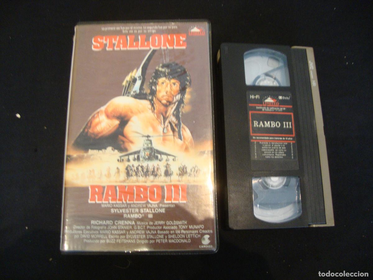 Cine: VIDEO VHS RAMBO III STALLONE