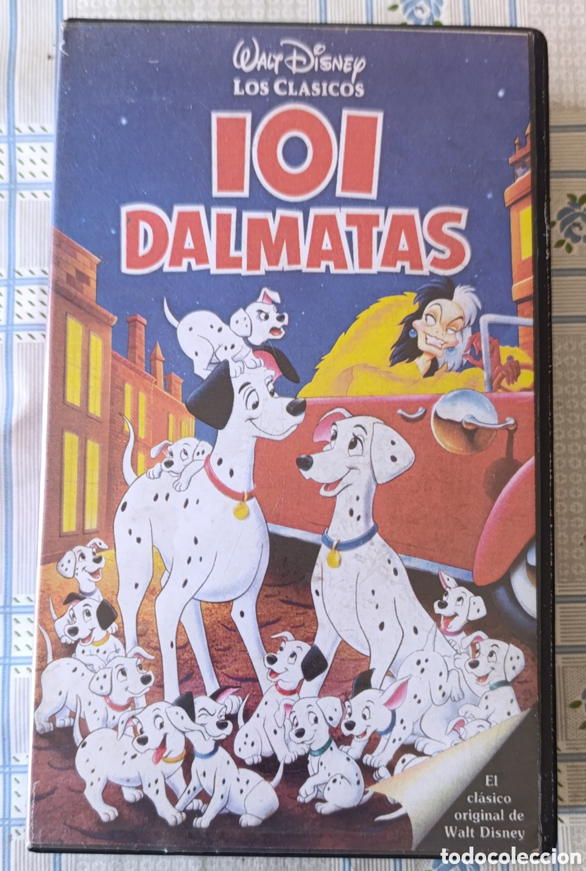 Cine: VHS 101 D&Aacute;LMATAS &ndash; WALT DISNEY &ndash; LOS CL&Aacute;SICOS
