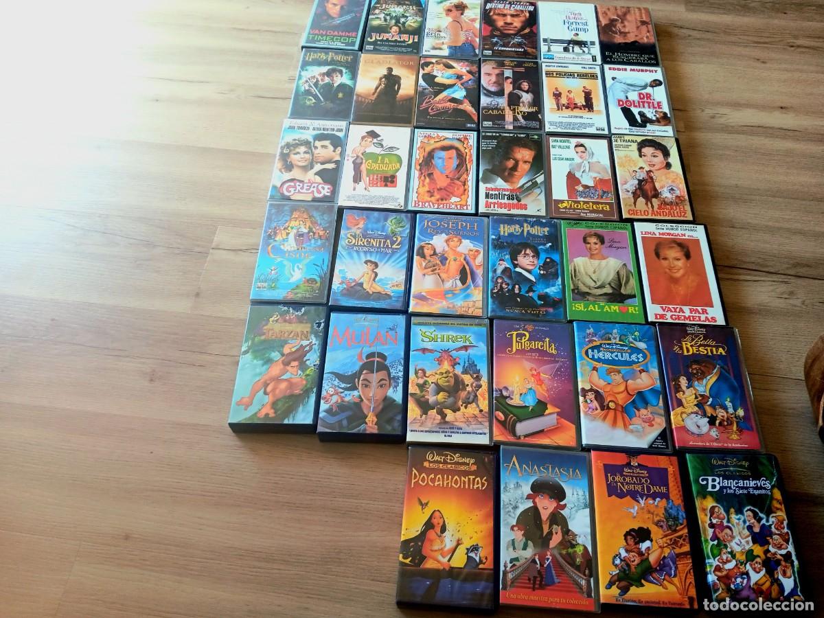 Cine: Colecci&oacute;n de cintas variadas VHS
