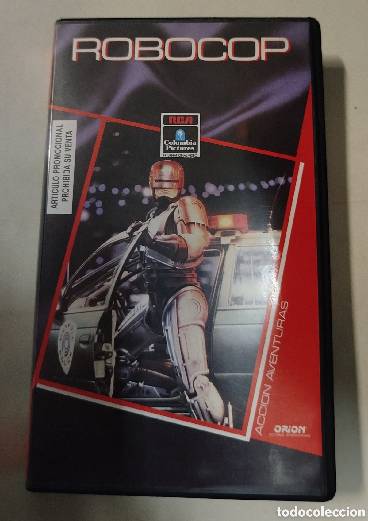 Cine: Robocop. Promocional. VHS