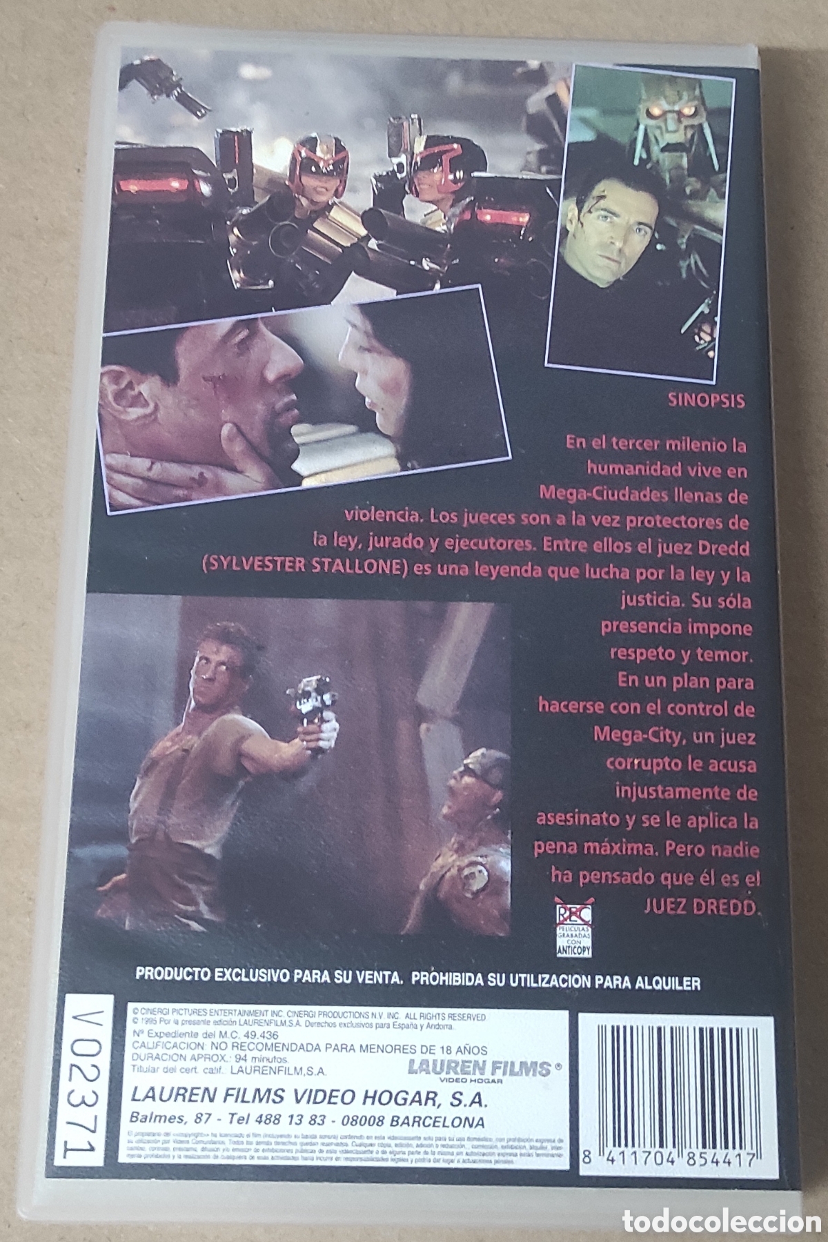 Cine: JUEZ DREDD - STALLONE - Foto 3