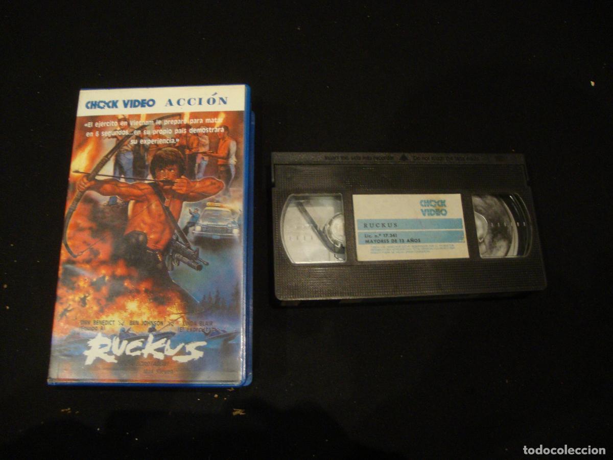 Cine: VIDEO VHS RUCKUS ACCION