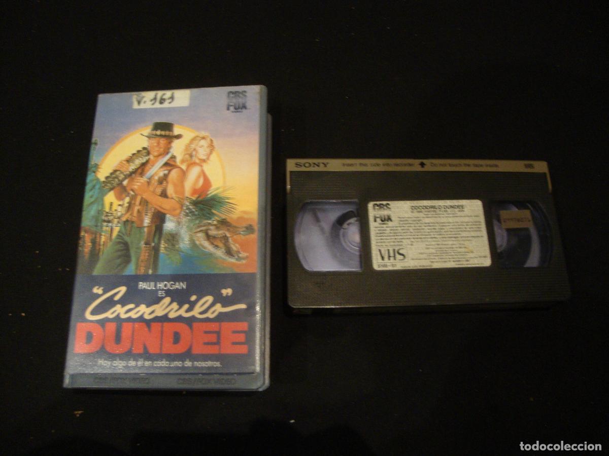 Cine: VIDEO VHS COCODRILO DUNDEE
