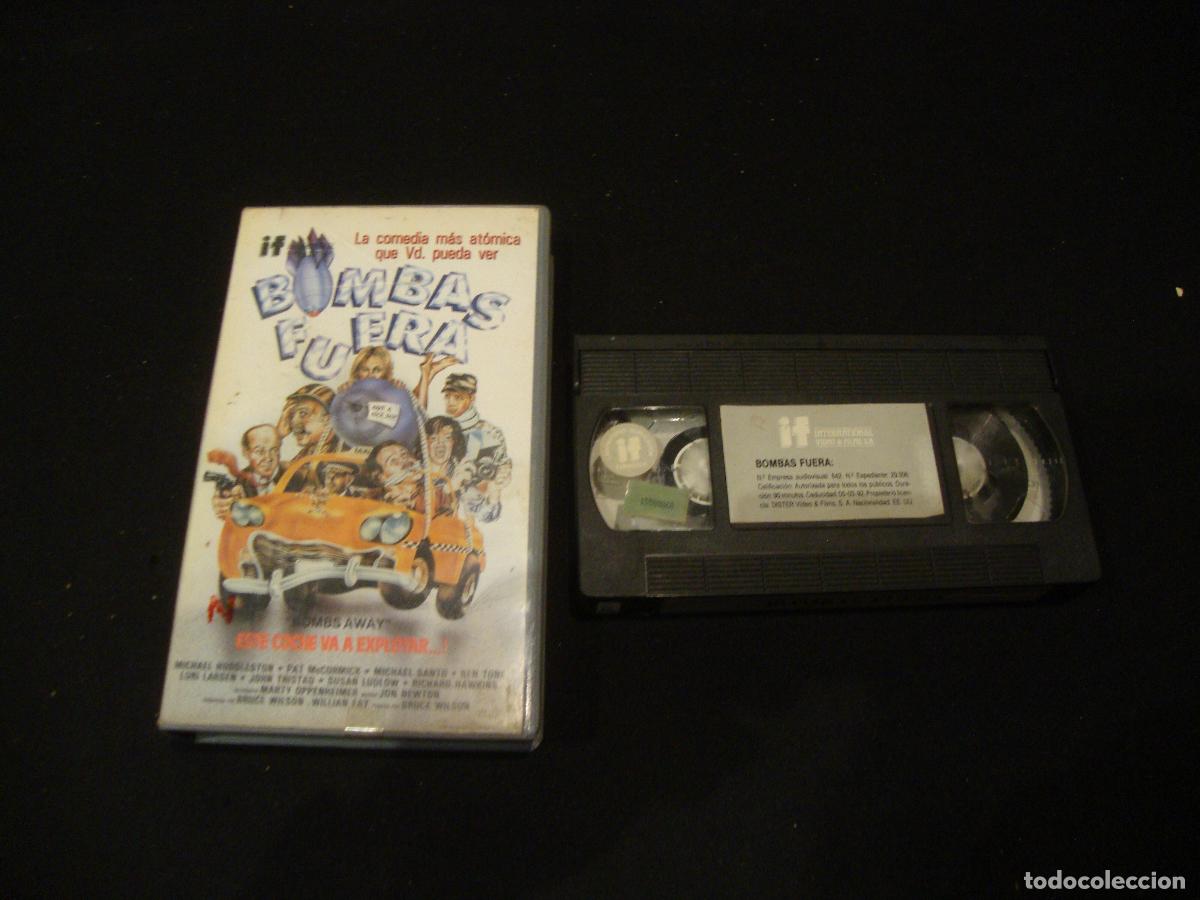 Cine: VIDEO VHS BOMBAS FUERA
