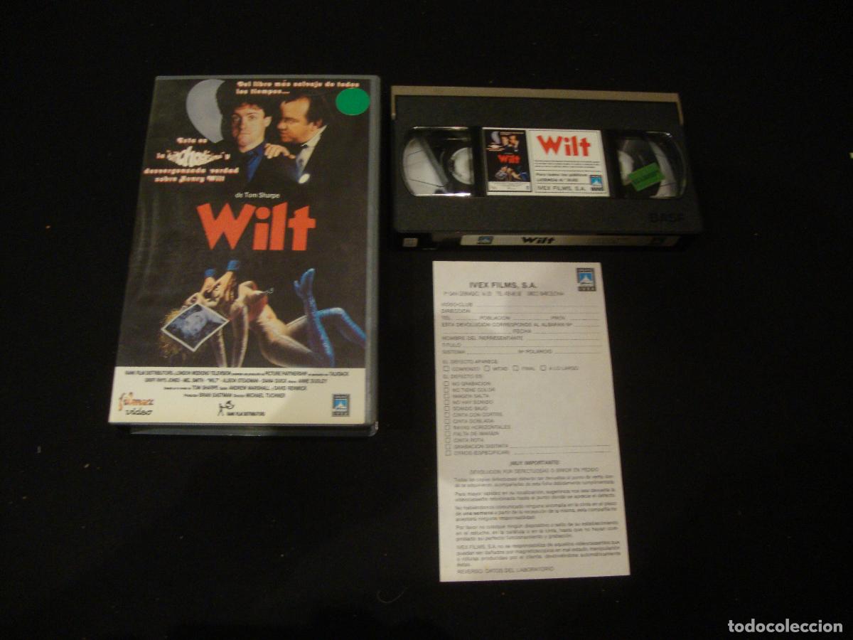 Cine: VIDEO VHS WILT DESVERGONZADA VERDAD