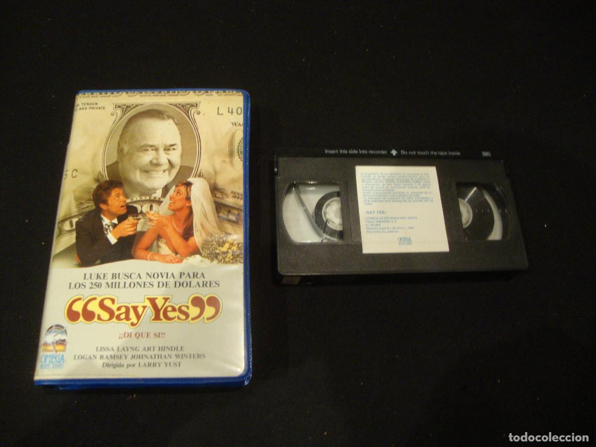 Cine: VIDEO VHS SAY YES DI QUE SI