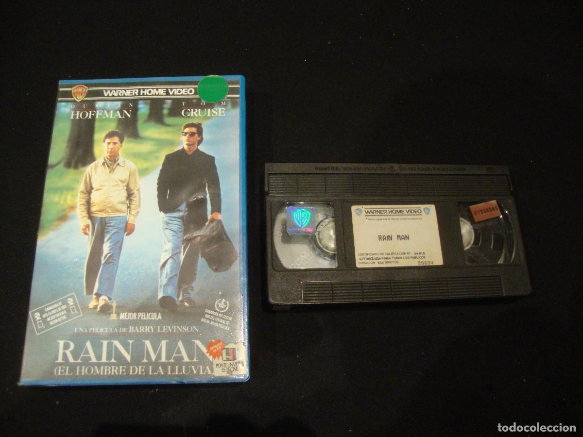 Cine: VIDEO VHS RAI MAN EL HOMBRE DE LA LLUVIA