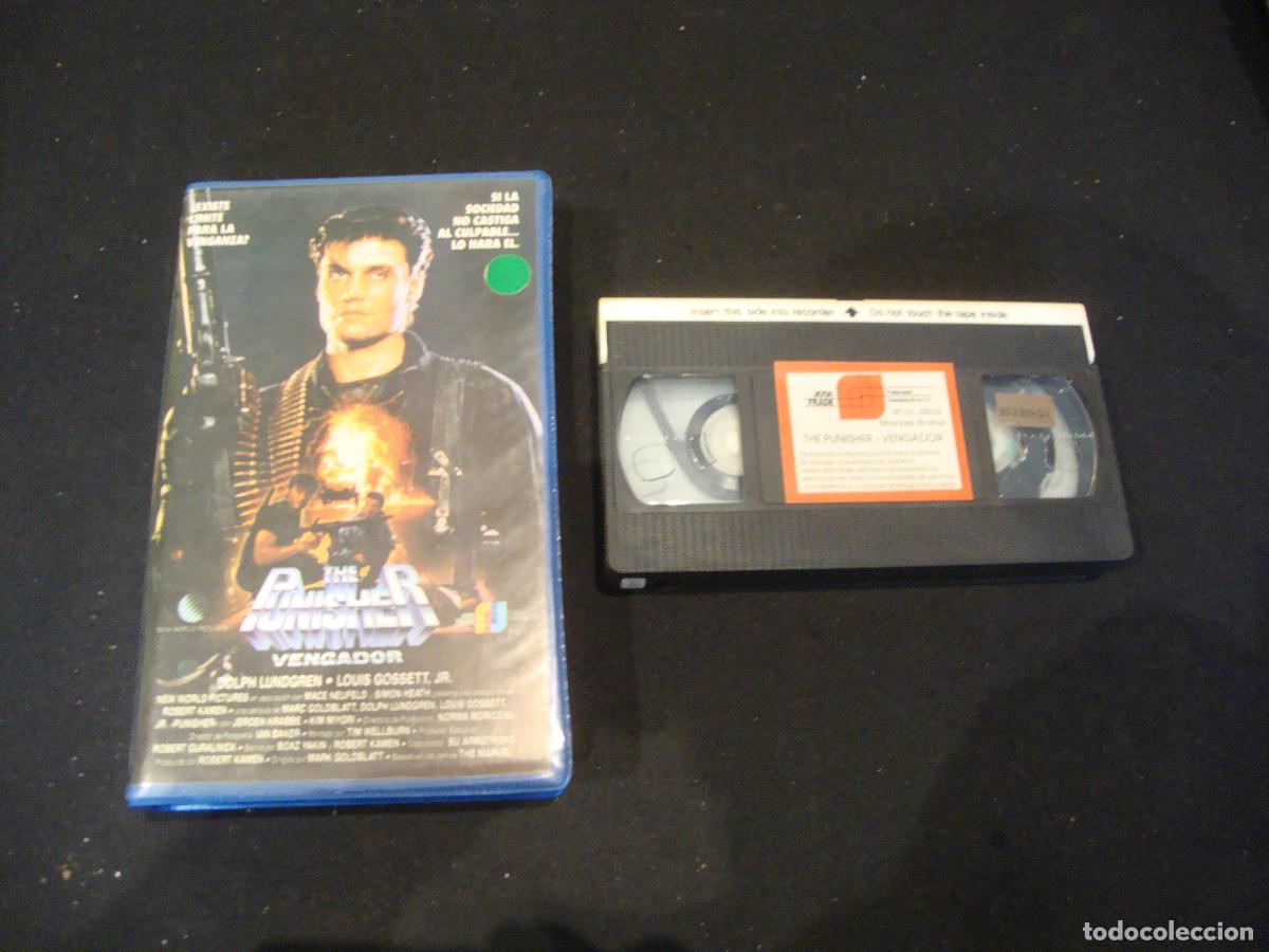 Cine: VIDEO VHS THE PUNISHER VENGADOR