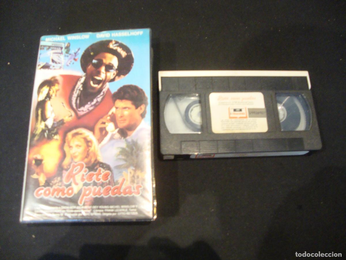 Cine: VIDEO VHS RIETE COMO PUEDAS
