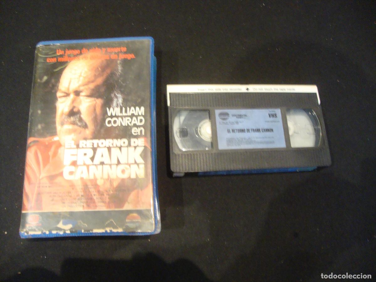 Cine: VIDEO VHS EL RETORNO DE FRANK CANNON