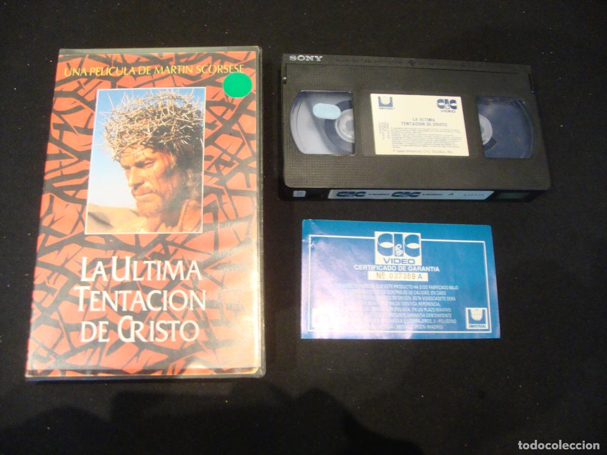Cine: VIDEO VHS LA ULTIMA TENTACION DE CRISTO