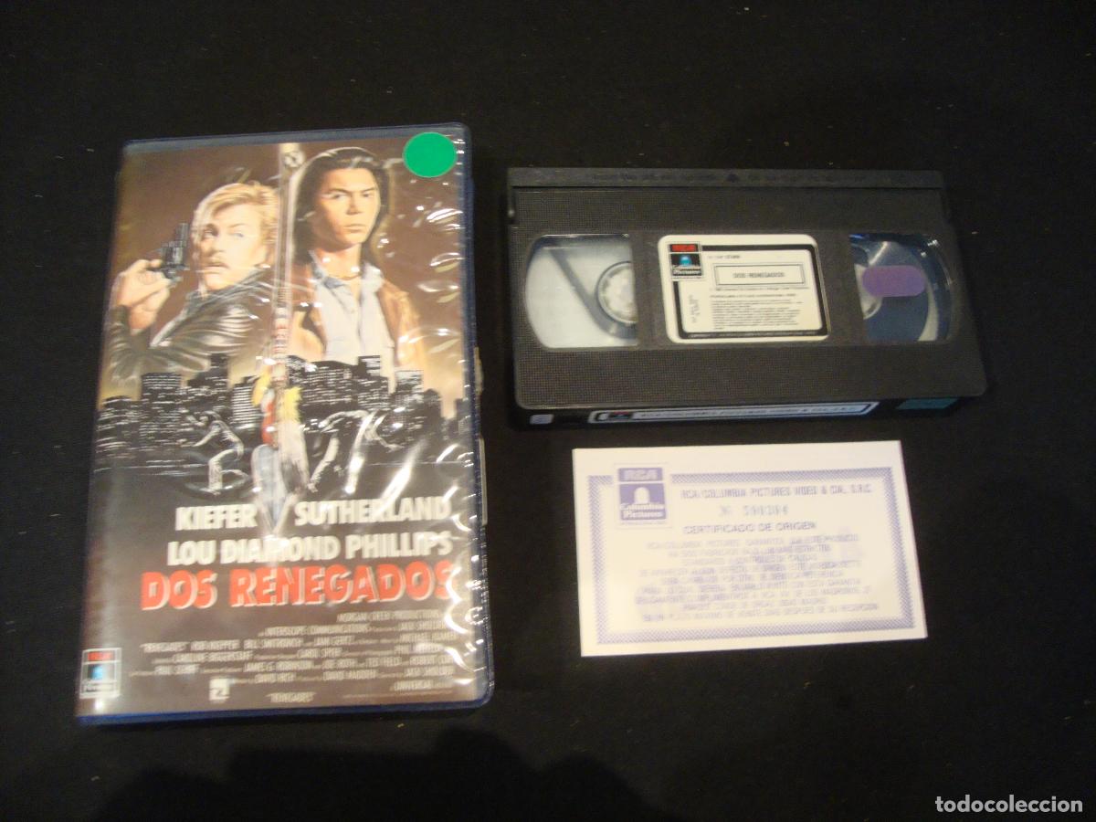 Cine: VIDEO VHS DOS RENEGADOS