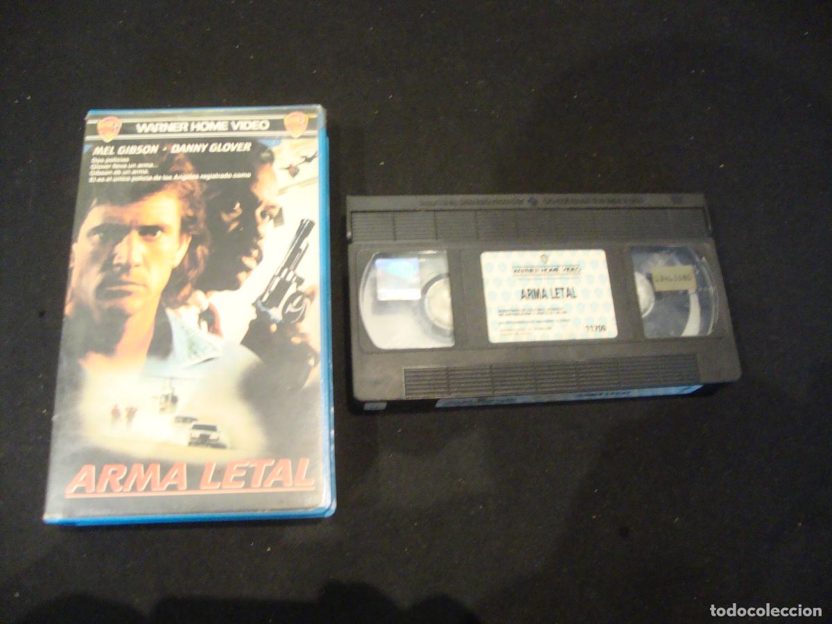 Cine: VIDEO VHS ARMA LETAL