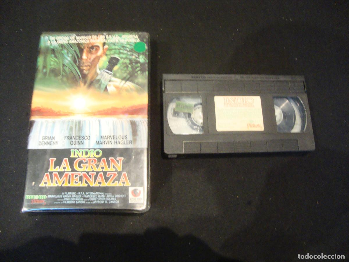 Cine: VIDEO VHS INDIO LA GRAN AMENAZA