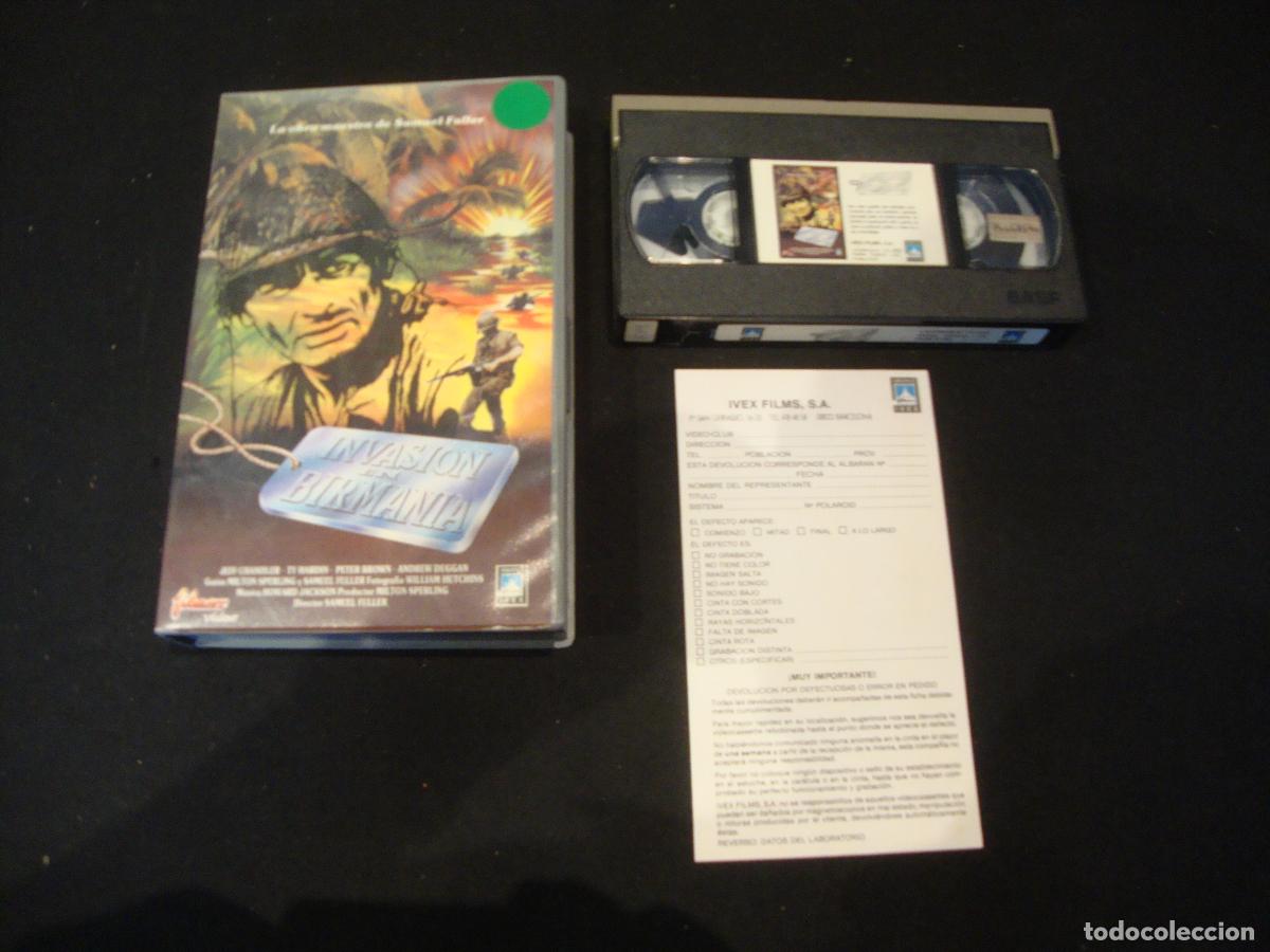 Cine: VIDEO VHS INVASION EN BIRMANIA