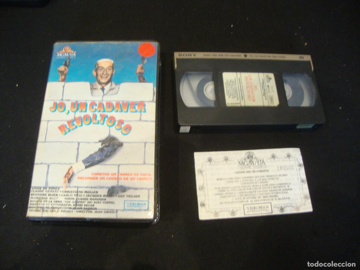 Cine: VIDEO VHS JO UN CADAVER REVOLTOSO
