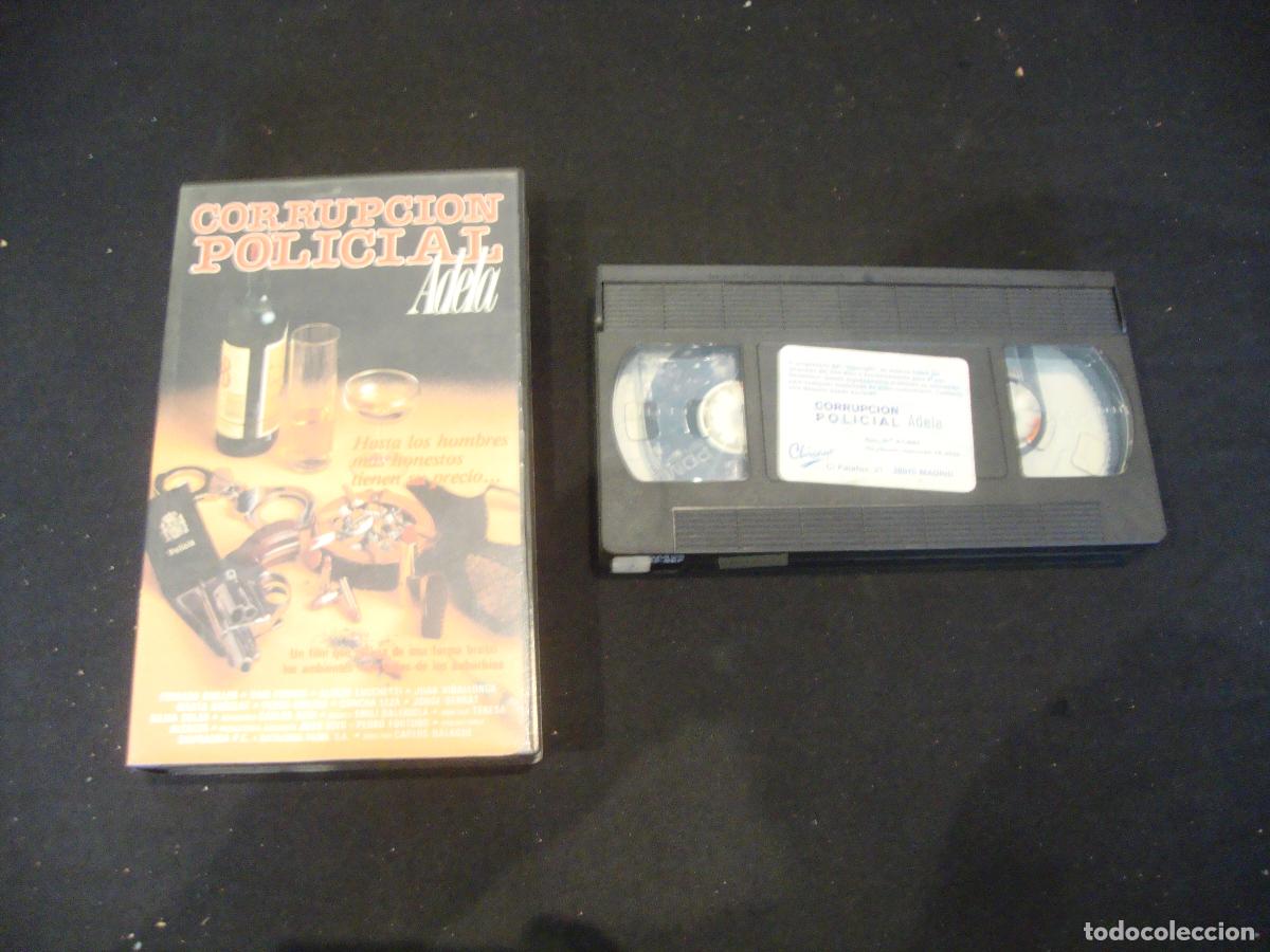 Cine: VIDEO VHS CORRUPCION POLICIAL ADELA