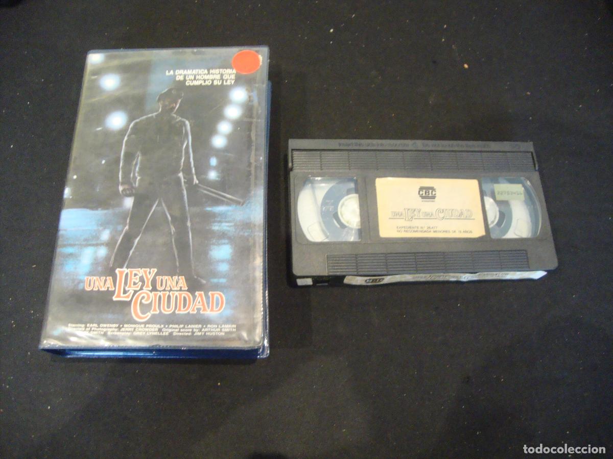 Cine: VIDEO VHS UNA LEY UNA CIUDAD