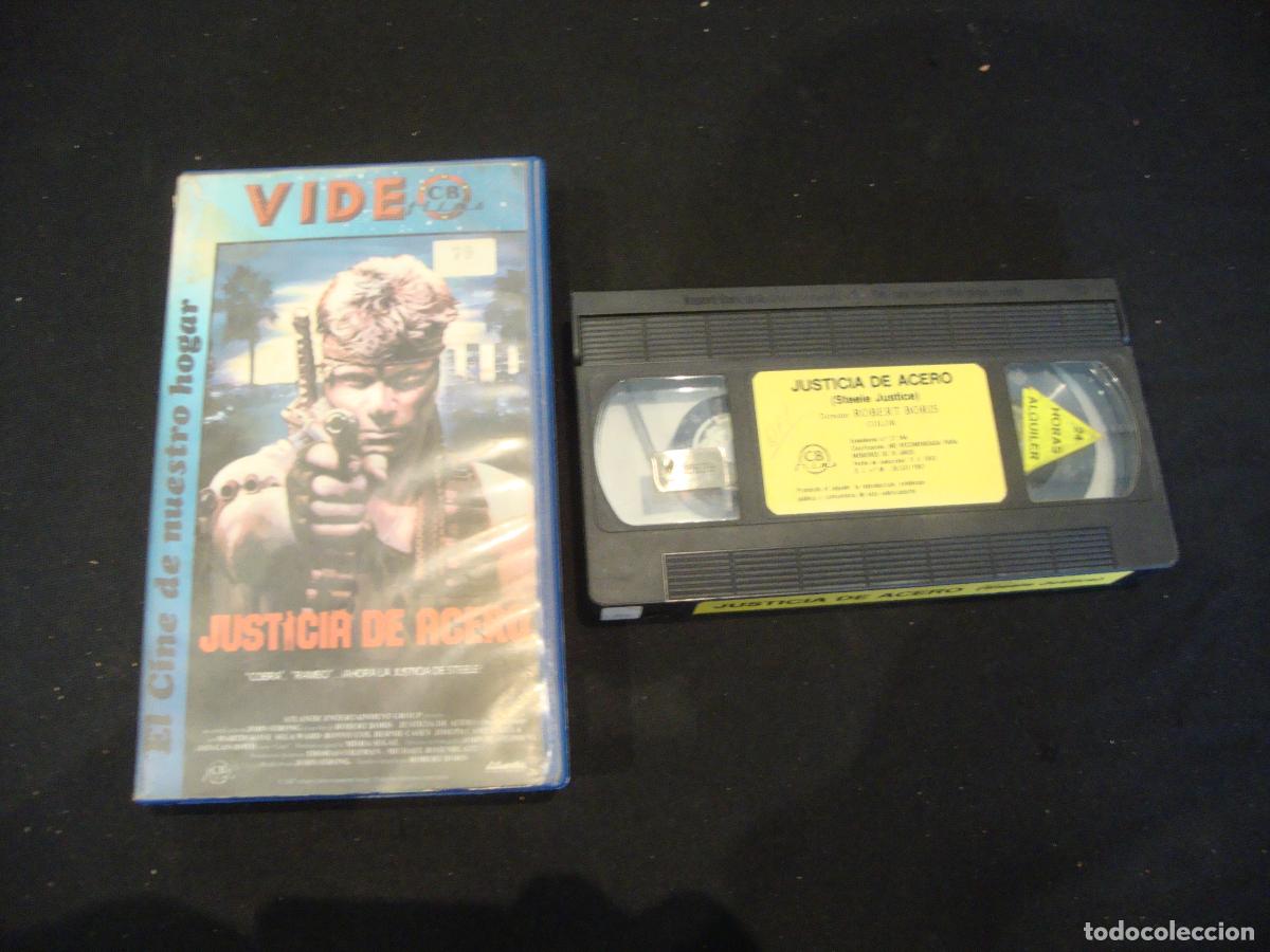 Cine: VIDEO VHS JUSTICIA DE ACERO