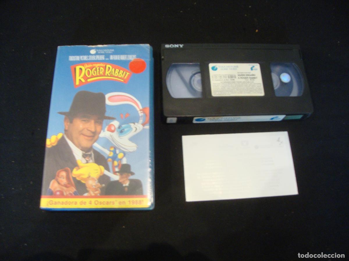 Cine: VIDEO VHS QUIEN ENGA&Ntilde;O A ROGER RABBIT