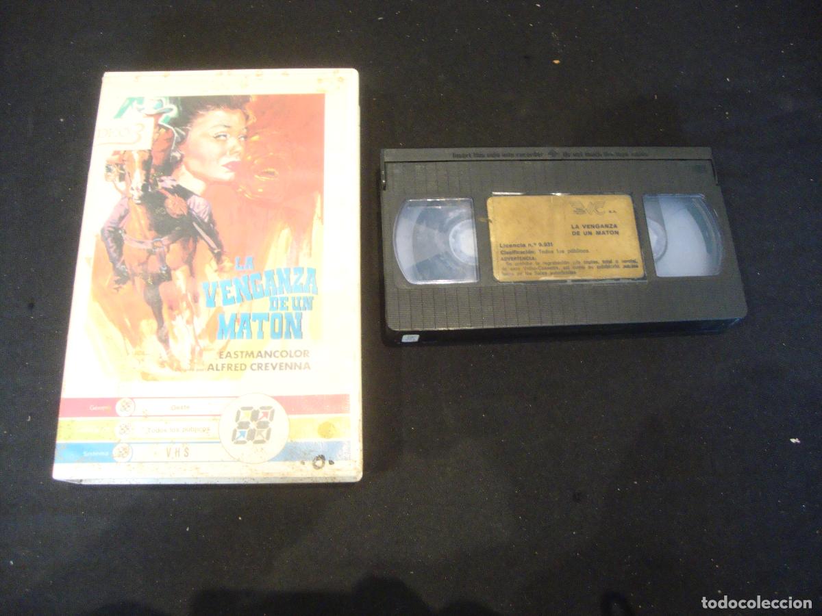 Cine: VIDEO VHS LA VENGANZA DE UN MATON