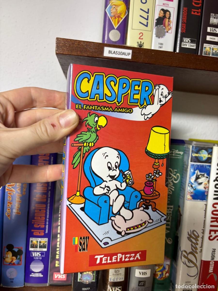 Cine: BLAS10AUP Casper, El fantasma amigo, Salvat Telepizza vhs