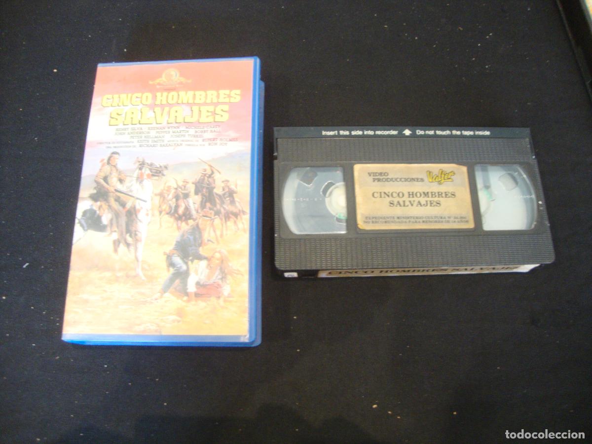 Cine: VIDEO VHS CINCO HOMBRES SALVAJES