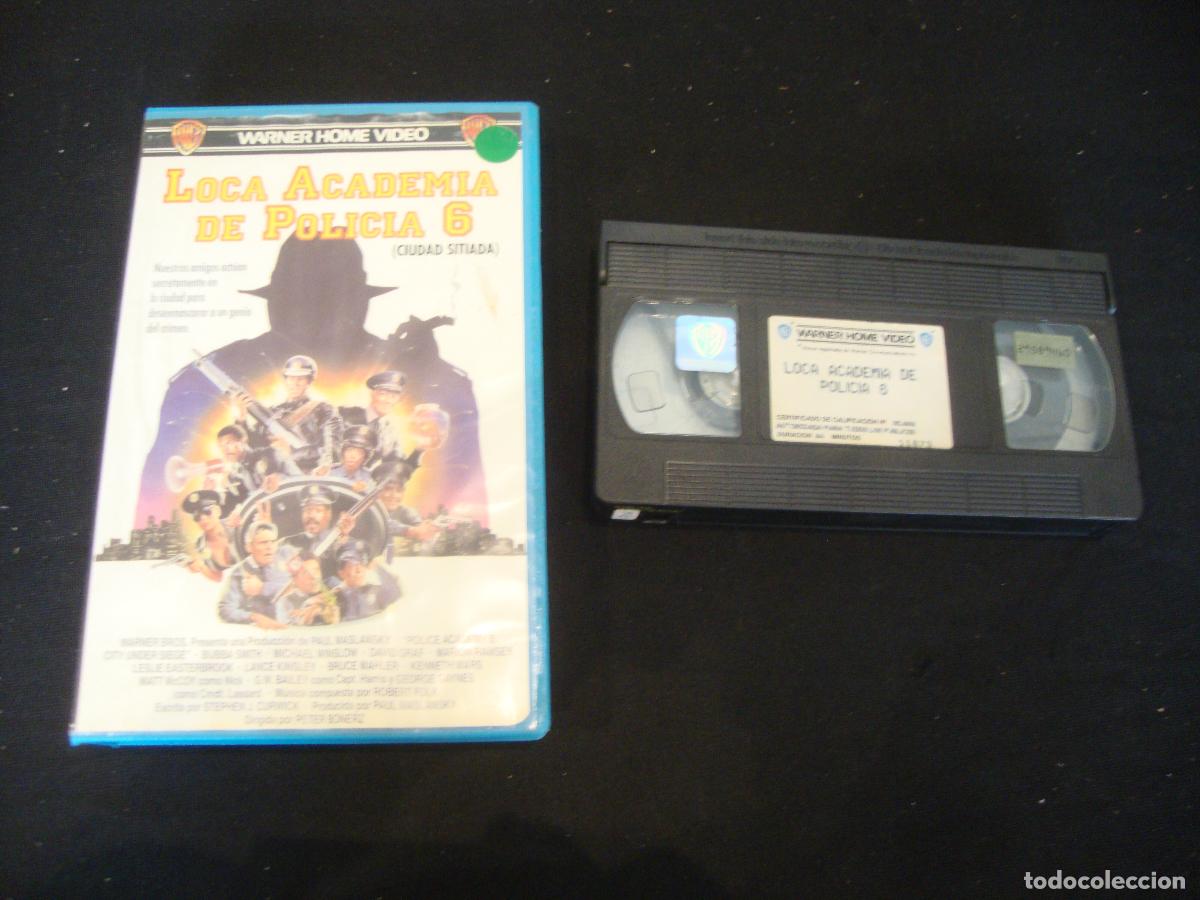 Cine: VIDEO VHS LOCA ACADEMIA DE POLICIA 6
