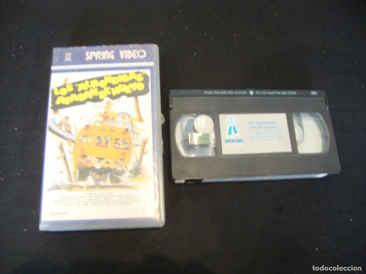 Cine: VIDEO VHS LOs albondigas atacan de nuevo
