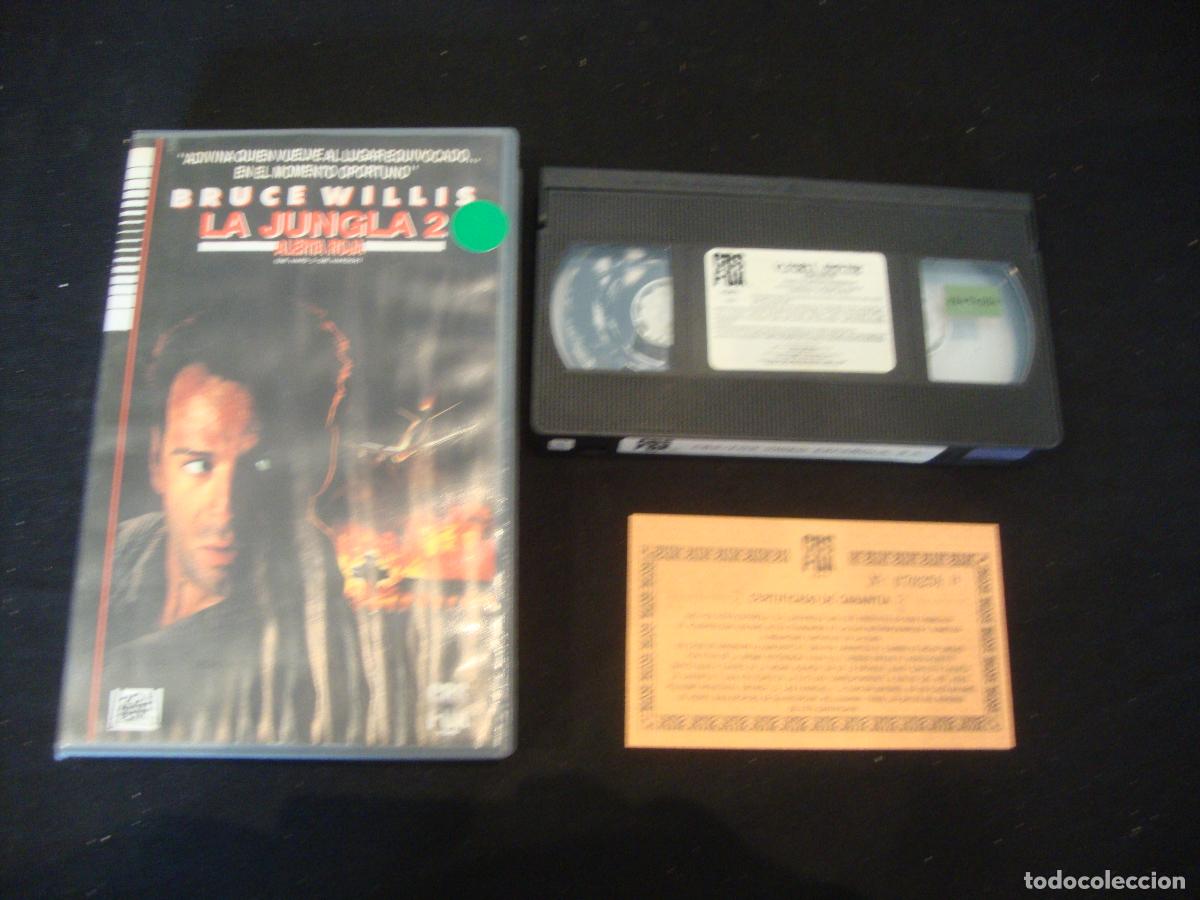 Cine: VIDEO VHS LA JUNGLA 2 ALERTA ROJA