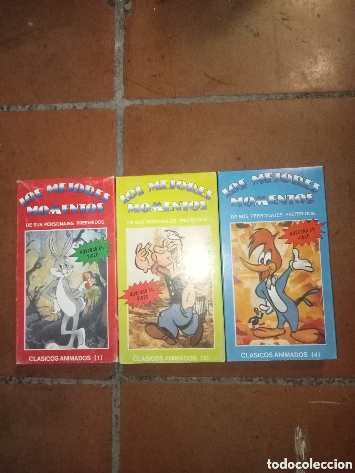 Cine: Pel&iacute;cula VHS los mejores momentos de sus personajes preferidos