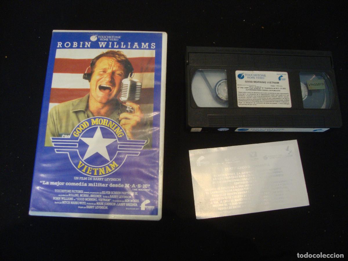 Cine: VIDEO VHS GOOD MORNING VIETNAM