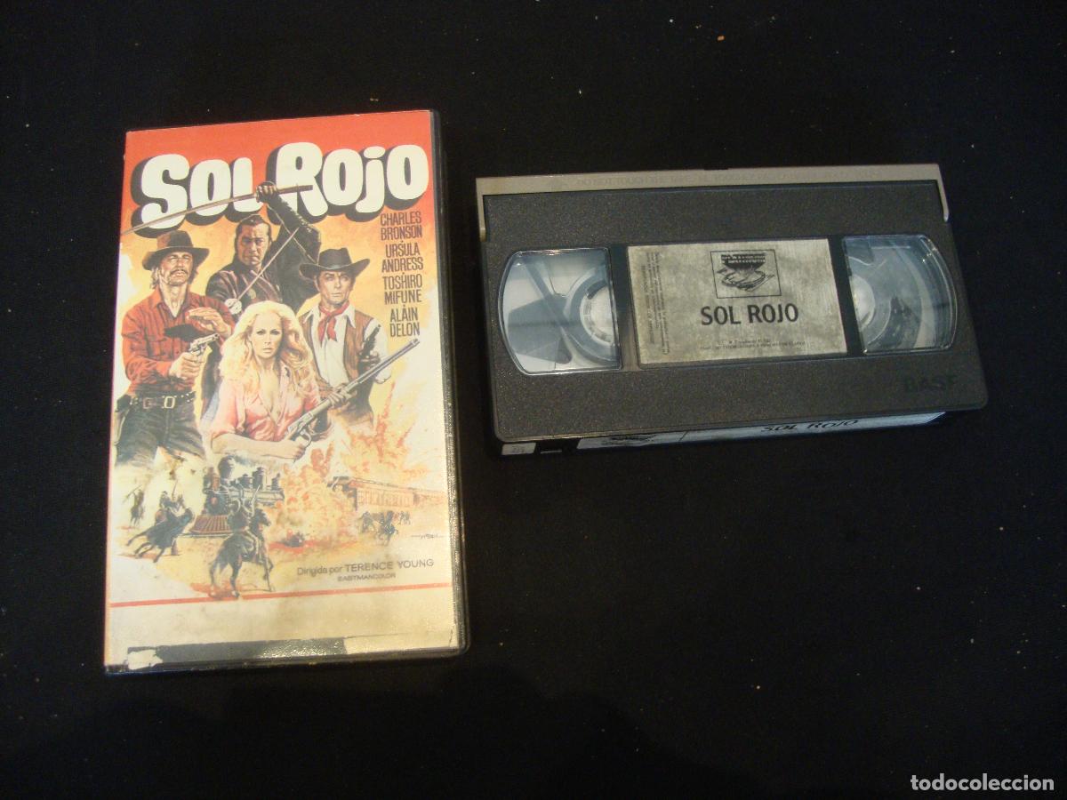 Cine: VIDEO VHS SOL ROJO CHARLES BRONSON