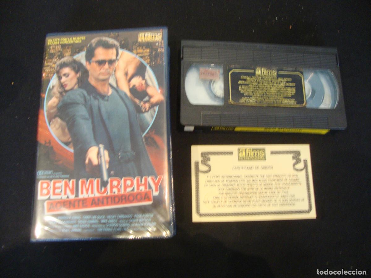 Cine: VIDEO VHS BEN MURPHI AGENTE ANTIDROGA
