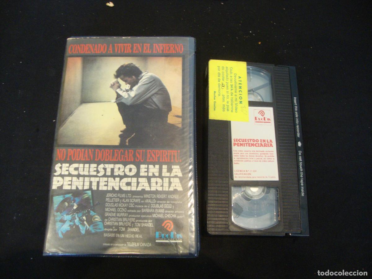 Cine: VIDEO VHS SECUESTRO EN LA PENITENCIARIA