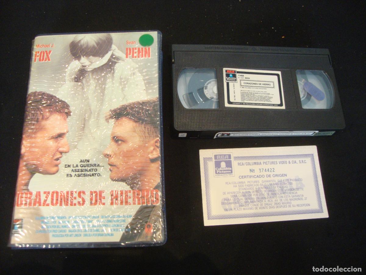 Cine: VIDEO VHS CORAZONES DE HIERRO