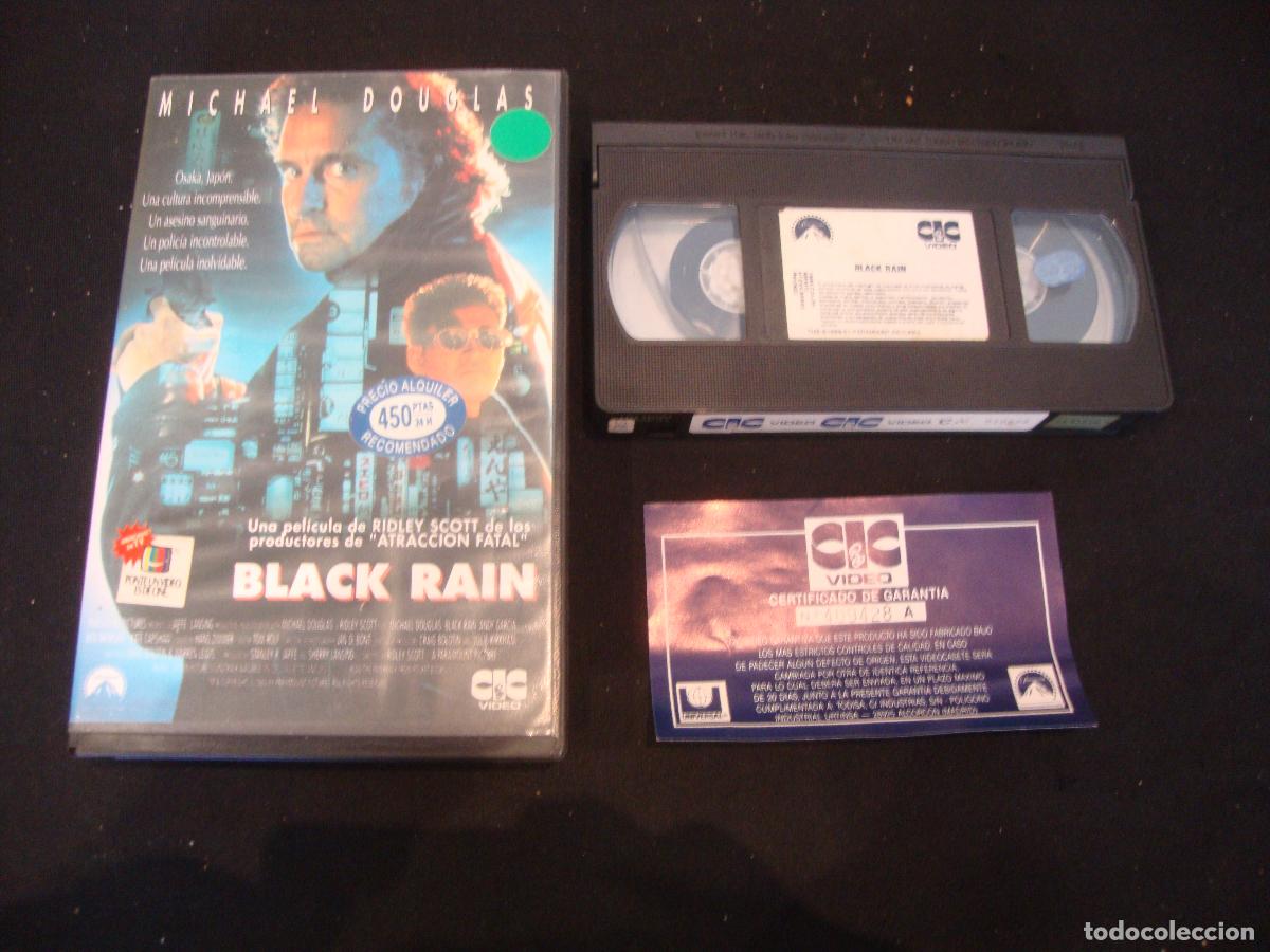 Cine: VIDEO VHS BLACK RAIN