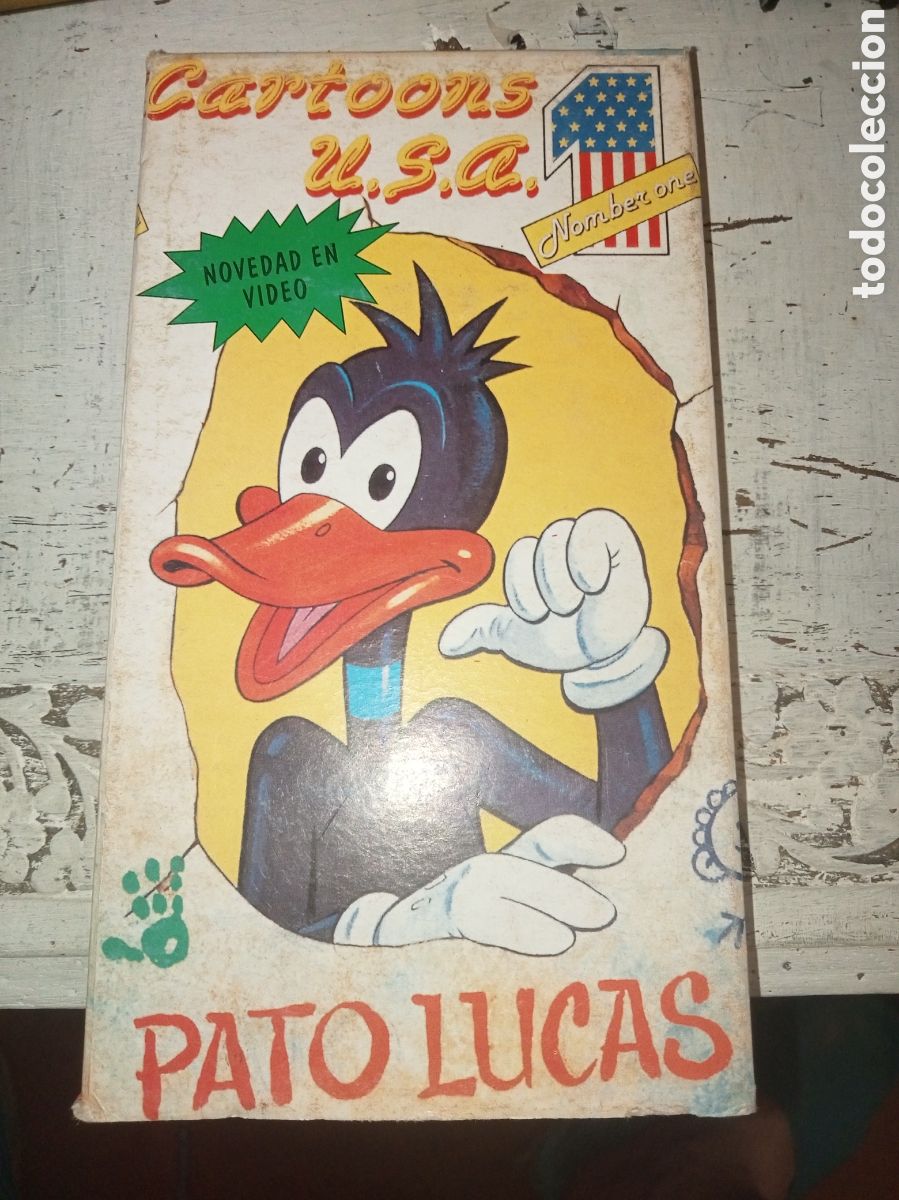 Cine: VHS cartoons USA 1 pato lucas
