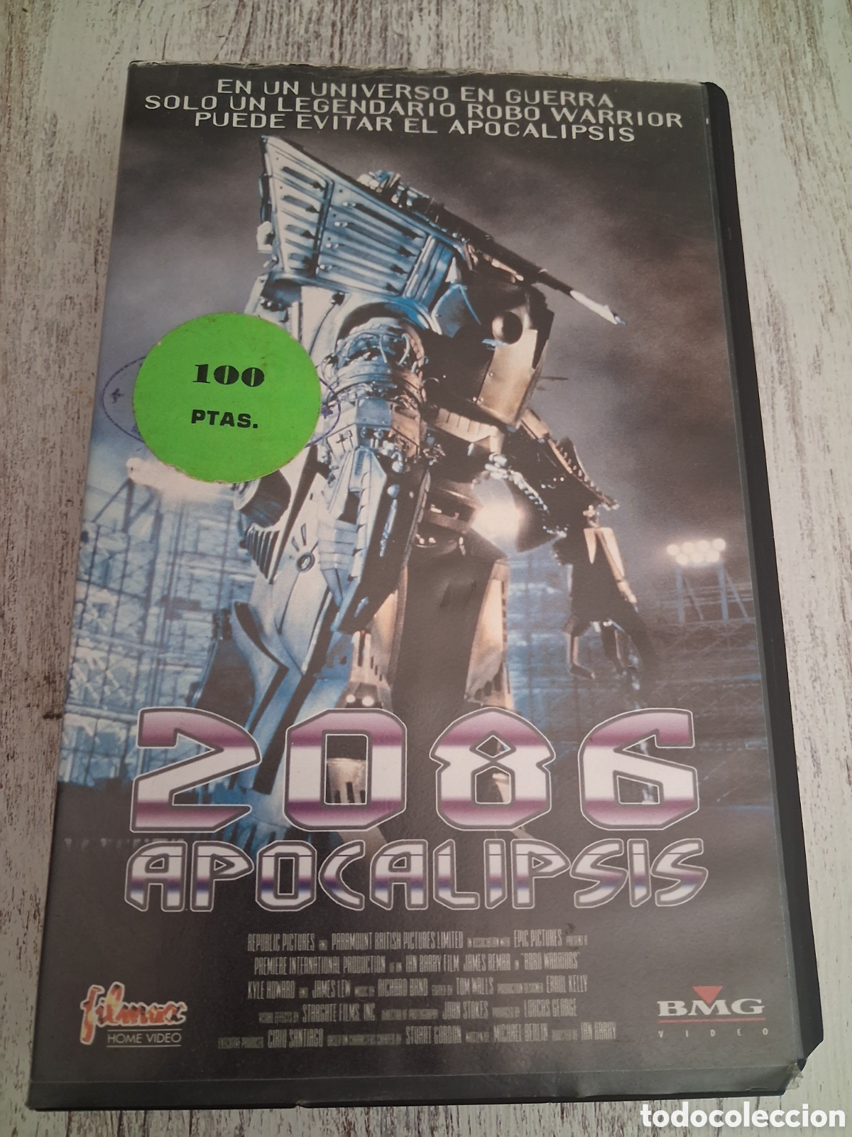Cine: 2086 apocalipsis vhs videoclub
