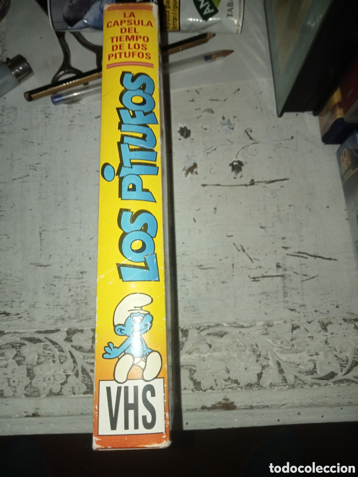 Cine: vhs la c&aacute;psula del tiempo de los pitufos - Foto 3