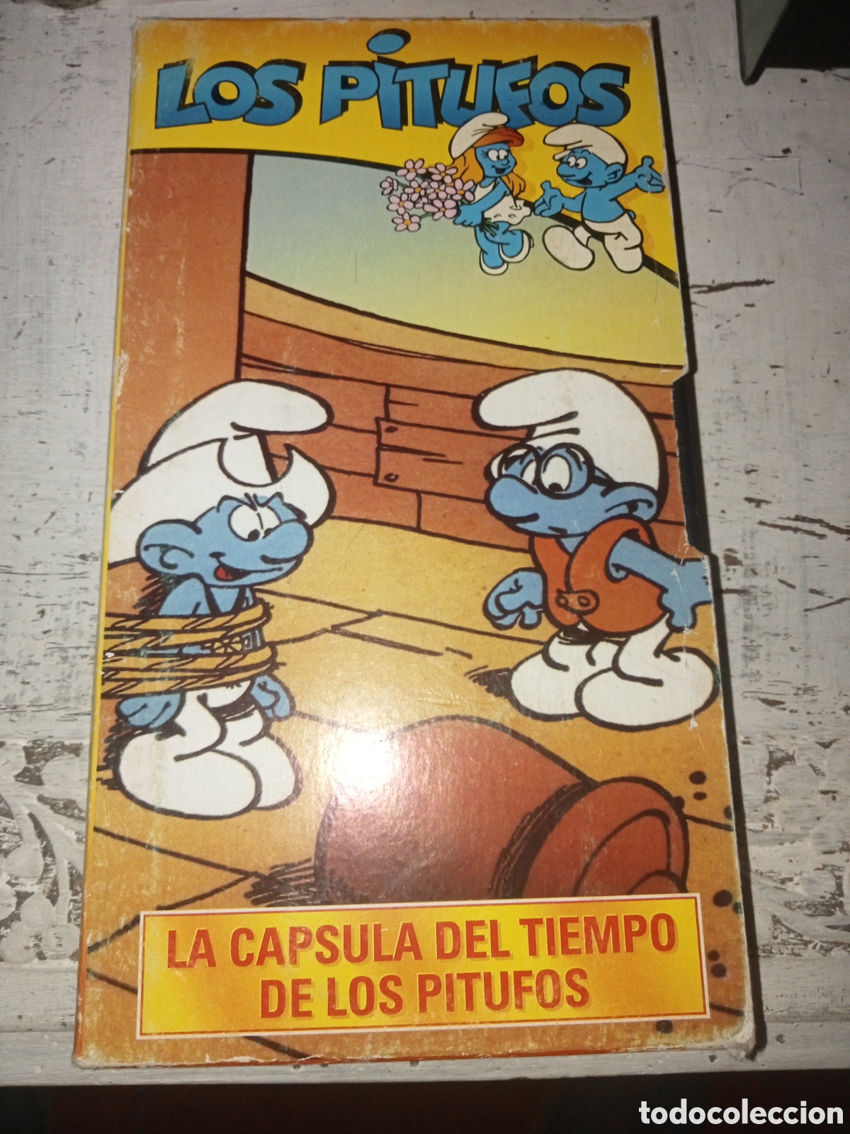 Cine: vhs la c&aacute;psula del tiempo de los pitufos
