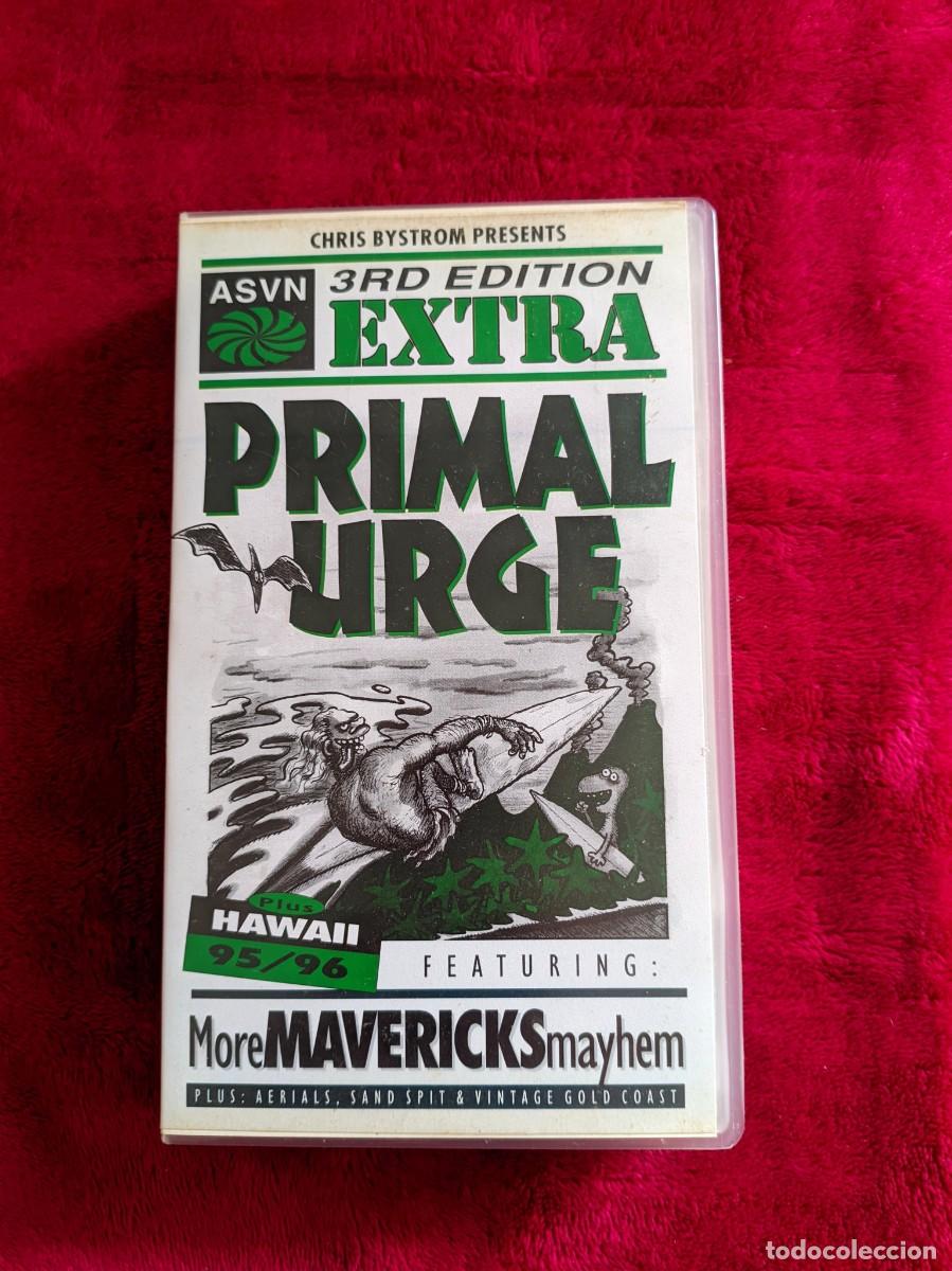 Cine: // VHS de la pel&iacute;cula de surf Primal Urge (3rd Edition - EXTRA).