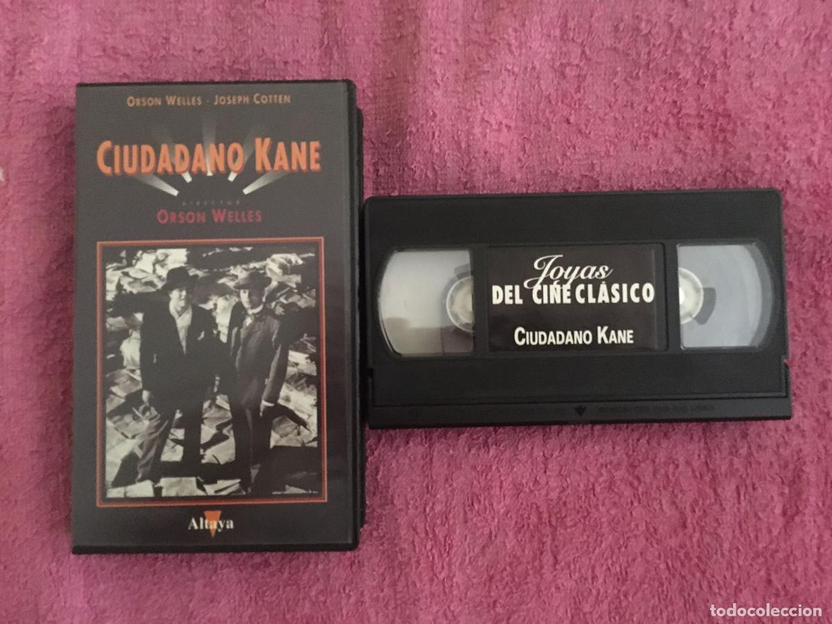 Cine: CIUDADANO KANE (1941) VHS IVEX FILMS ORSON WELLES JOSEPH COTTEN