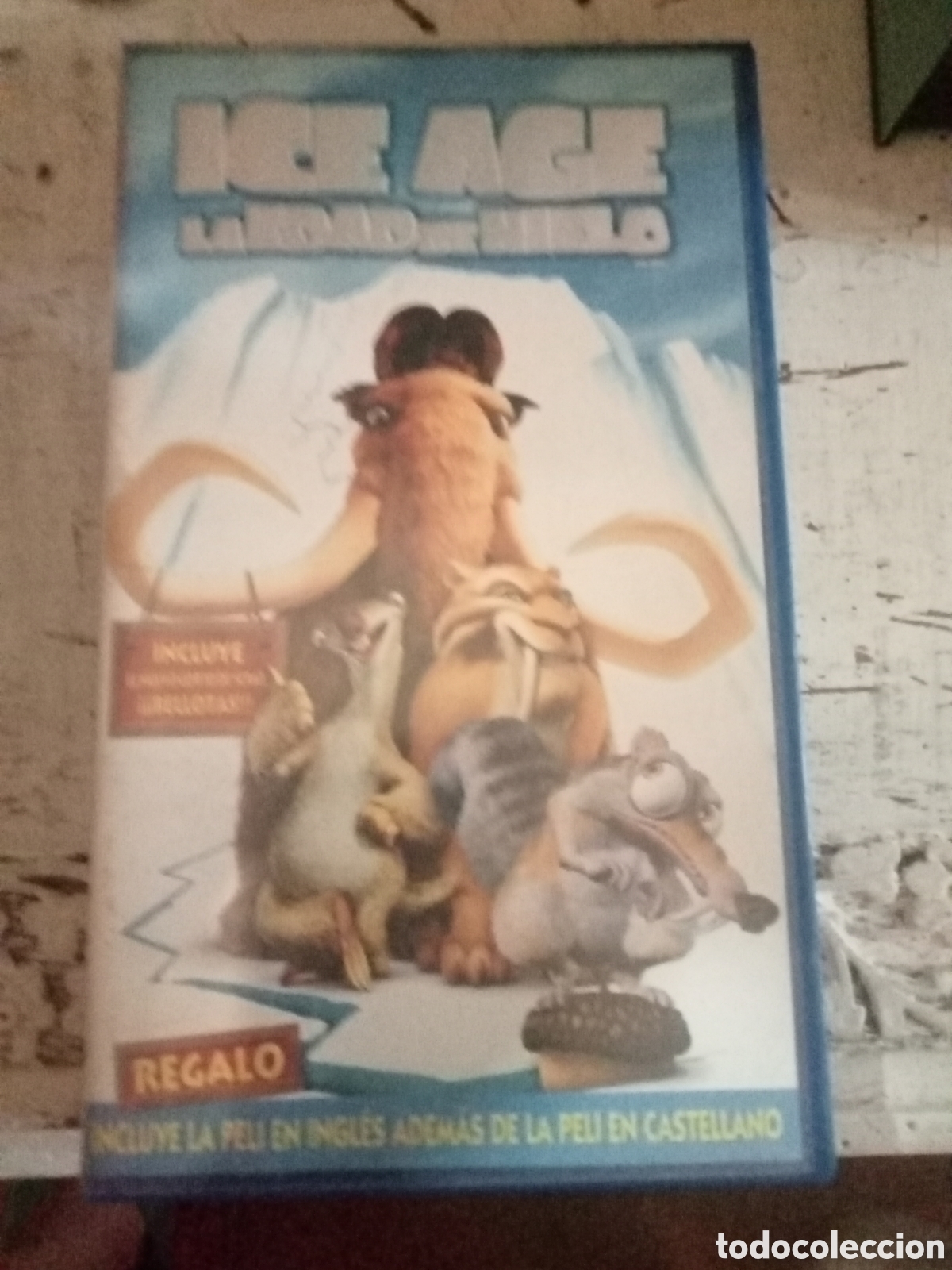 Cine: ICE AGE LA EDAD DE HIELO + corto BELLOTAS VHS
