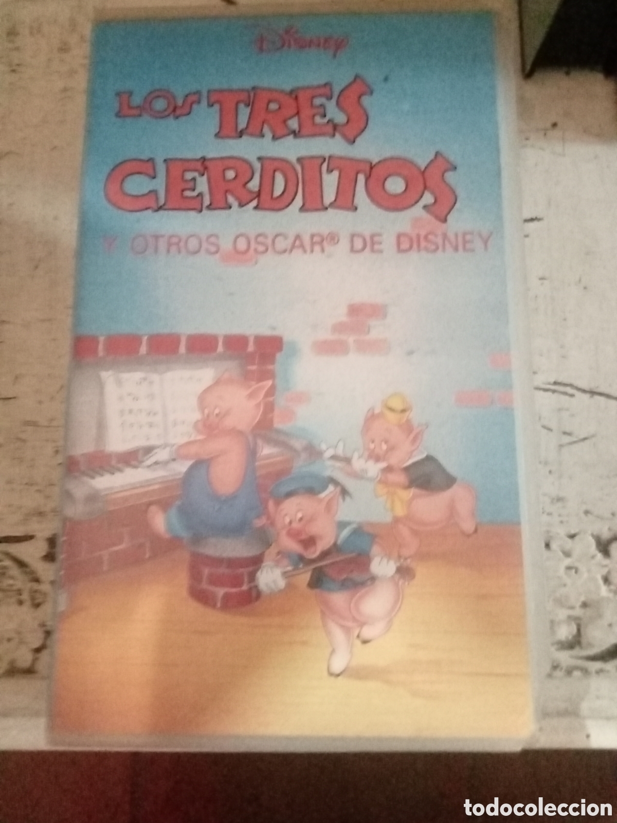 Cine: VHS los tres cerditos Disney