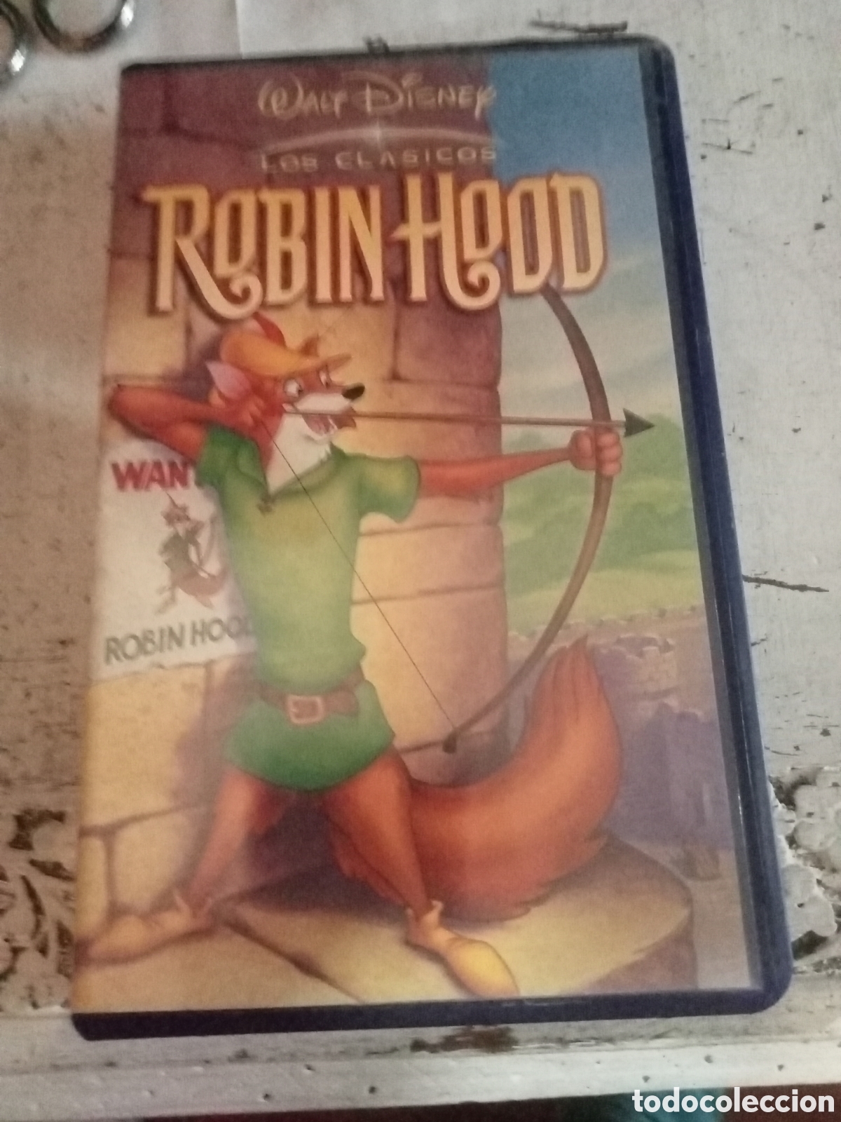 Cine: VHS Robin hood walt disney