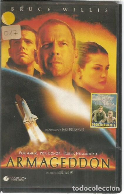 Cine: CINTA VHS ARMAGEDON...........