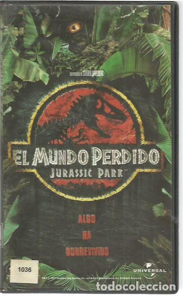 Cine: CINTA VHS EL MUNDO PERDIDO JURASSIC PARK