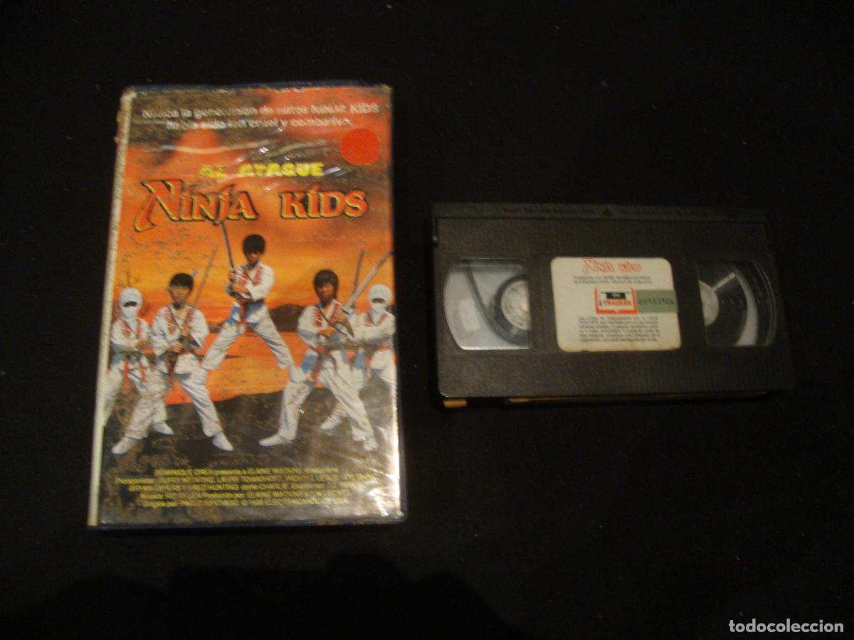 Cine: VIDEO VHS AL ATAQUE NINJA KIDS