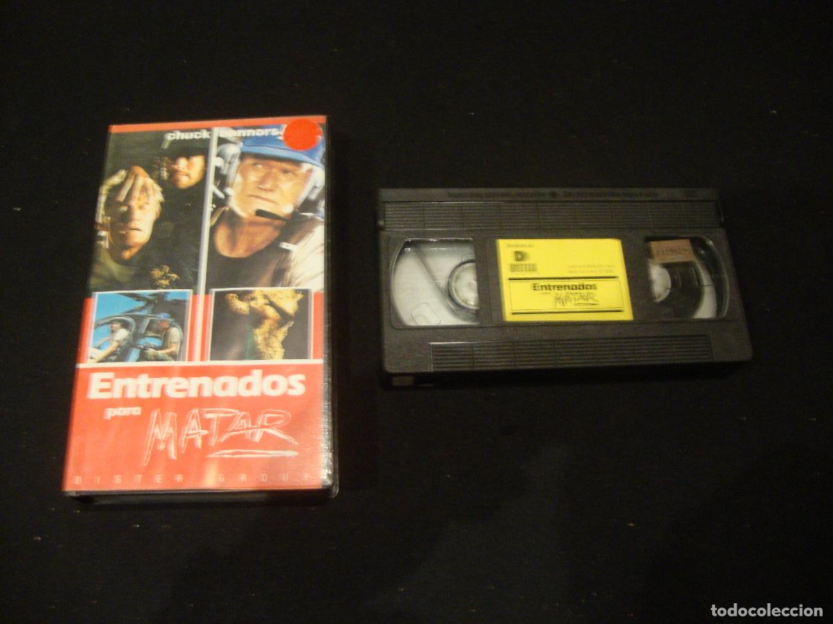 Cine: VIDEO VHS ENTRENADOS PARA MATAR